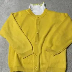 チャオパニックティピィ カーディガンとホワイトトップス セット kids