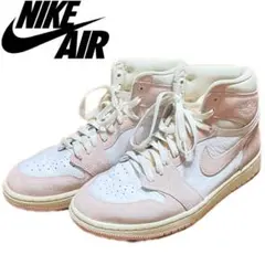【人気色】ナイキ エアジョーダン1 ハイ OG ウォッシュド ピンク 26cm