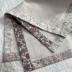 ランチョンマット　ランチクロス　リバティ生地　パッチワーク　入園入学準備グッズ