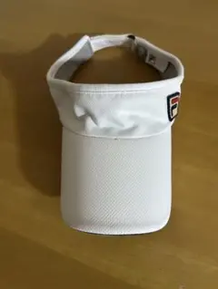 FILA ホワイト サンバイザー
