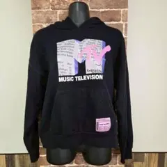 repipi armario　レピピアルマリオ　パーカー　ブラック　フーディー