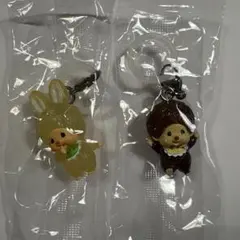 モンチッチ　めじるしアクセサリー2 モンチッチくん　チムたん