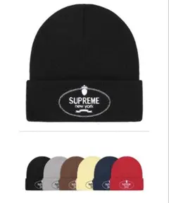 Supreme ビーニー ニット帽 ブラック