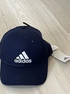 タグ付き未使用 アディダス　adidas ネイビー キャップ54-57 男女　紺