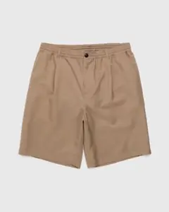 未使用 Highsnobiety トロピカルウールショーツ ベージュ