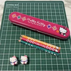 【レア/未使用】ハローキティ 文房具セット　平成レトロ サンリオ 1994年