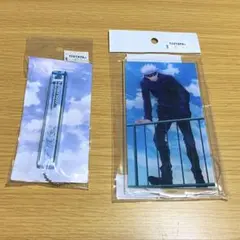 呪術廻戦　五条　五条悟　ホテルキーホルダー　キャラアクリルフィギュア　アクスタ