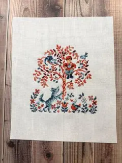 クロスステッチ完成品