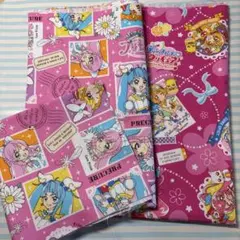 プリキュア生地　2種セット