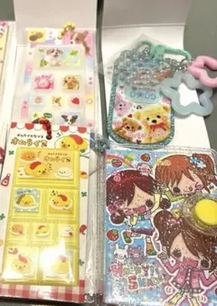 平成 레트로 ファンシー シークレットタイルシール風 ブック