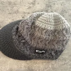 Columbia グレー ニット帽