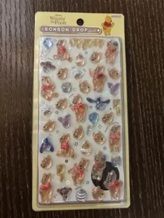 K*a様 くまのプーさん ボンボンドロップシール ディズニー 正規品48枚入り