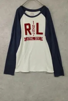 □ Polo Ralph Lauren ラグラン長袖Tシャツ RL 1967のサムネイル
