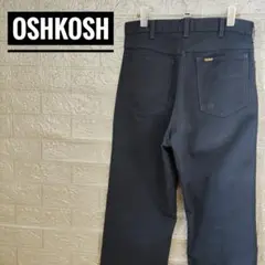 オシュコシュOSHKOSHヴィンテージ古着スタプレワークパンツ紺TALONジップのサムネイル