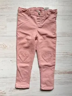 H＆Ｍ　ピンク ハートパンツ 110㎝