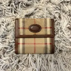 Burberrys OF LONDON イタリア製 ヴィンテージ　三つ折財布 Burberrys OF LONDON イタリア製 ヴィンテージ 三つ折財布 - メルカリ