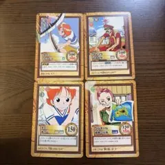 ワンピース 旧裏】カードダス リカ ゾロ モーガン ヘルメッポ 5枚