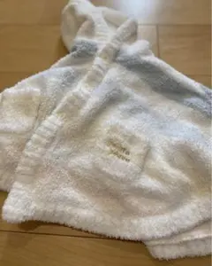 ジェラートピケ　フード付き　ポンチョ