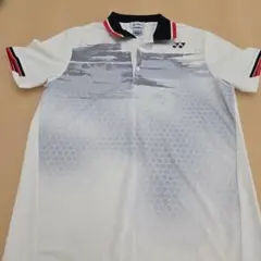 YONEX テニスウェア ポロシャツ ホワイト Lサイズ