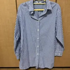 ユニクロ　ストライプシャツM