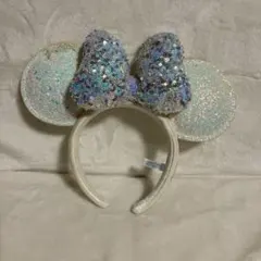 ミニー　カチューシャ スパンコール　ディズニーシー　20周年