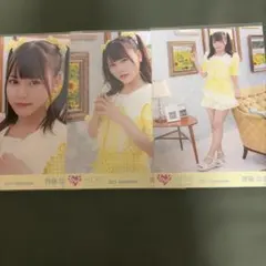 =LOVE 齊藤なぎさ 2021. September 生写真 3種