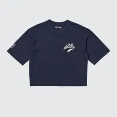 ユニクロ　UNIQLO BABYMONSTER ネイビー 半袖Tシャツ M