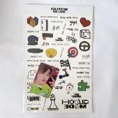 NCT DREAM『Glitch Mode』チョンロ タトゥーステッカー トレカ