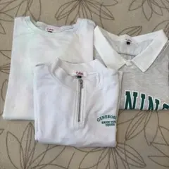 キッズ女の子ピンクラテ Tシャツ3枚セット