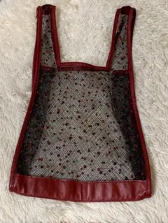美品LUDLOWチュールカゴバッグ黒 black - メルカリ