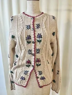 【希少】wool rich cottonカーディガン