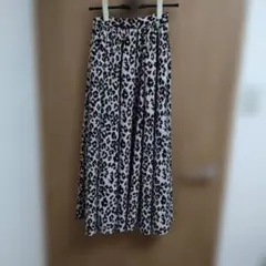 BAYFLOW レオパード柄 ロングスカート
