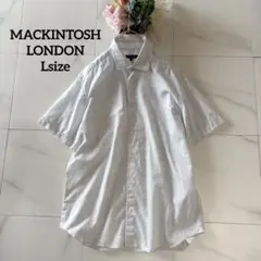 MACKINTOSH LONDON コンパクトブロード麻フロントタックシャツ - メルカリ