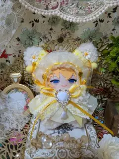 10cm～12cm〛魔法少女✞たれ耳うさぎ おすわりぬい服着ぐるみ - メルカリ