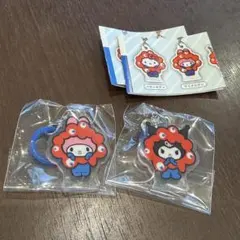 サンリオ ミャクミャクなりきりアクリルチャーム めじるし 万博 ガチャガチャ