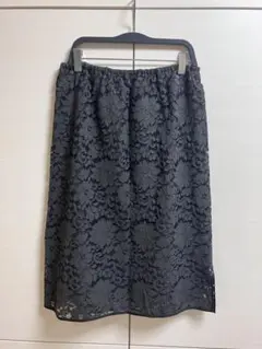 collex 総レース タイトスカート ブラックのサムネイル