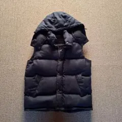 green label relaxing ダウンベスト　ネイビー　XL