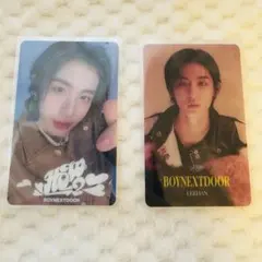 BOYNEXTDOOR イハン トレカ 公式品