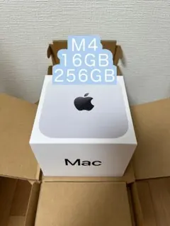 Mac mini M4 16GB/256GB 箱・付属品完備 動作確認済み - メルカリ