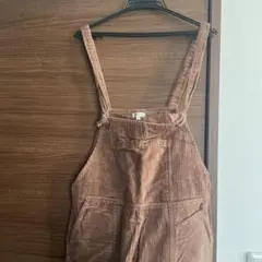オーバーオール コーデュロイ