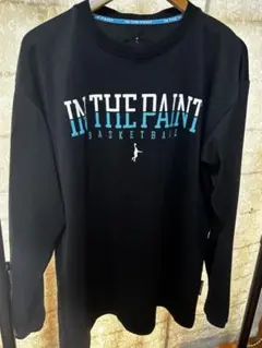 IN THE PAINT インザペイント ロンＴ ブラックバスケットボールウェア