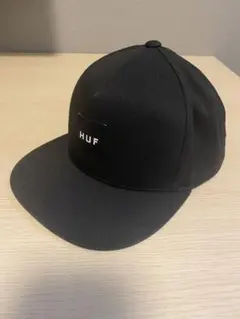 HUF ベースボールキャップ 黒 ブラック スナップバック