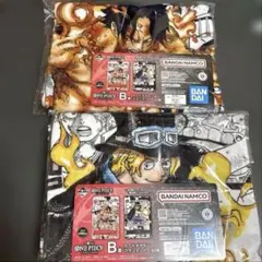 ワンピースカード　一番くじ　B賞　カードデザインブランケット　エース&サボ