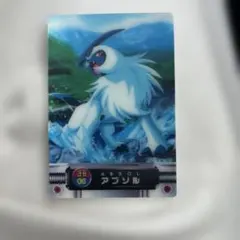 ポケモンずかんカード　アブソル06 3Dカード アドバンスジェネレーション