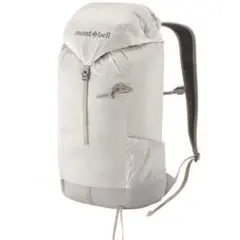 美品 mont-bell バーサライトパック 20 ライトグレー(ICWT)