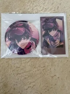 にじさんじ 佐伯イッテツ 誕生日 2025 缶バッジ チェキ風カード