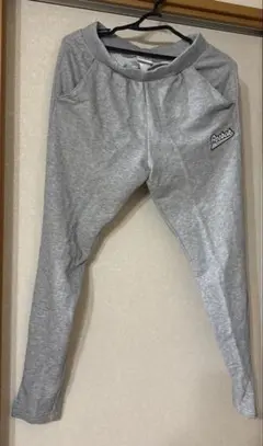 リーボック　Reebok ジャージ　パンツ　ズボン　グレー　L