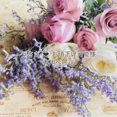 うさぎ ⸜❤︎⸝‍ お値下げ可能様専用　ウェディングコスチューム　オーダーページ