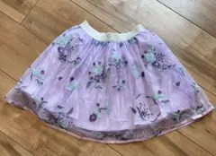 MARY QUANT 花柄 フレア ミニスカート イエローリバーシブルです 