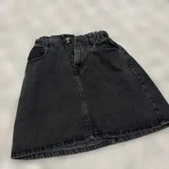 ZARA ブラックミニスカート ウエストゴム